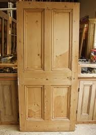 victorian door stripped